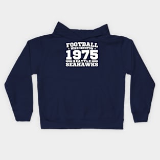 Football Washington 1975 Seattle Seahawks Kids Hoodie